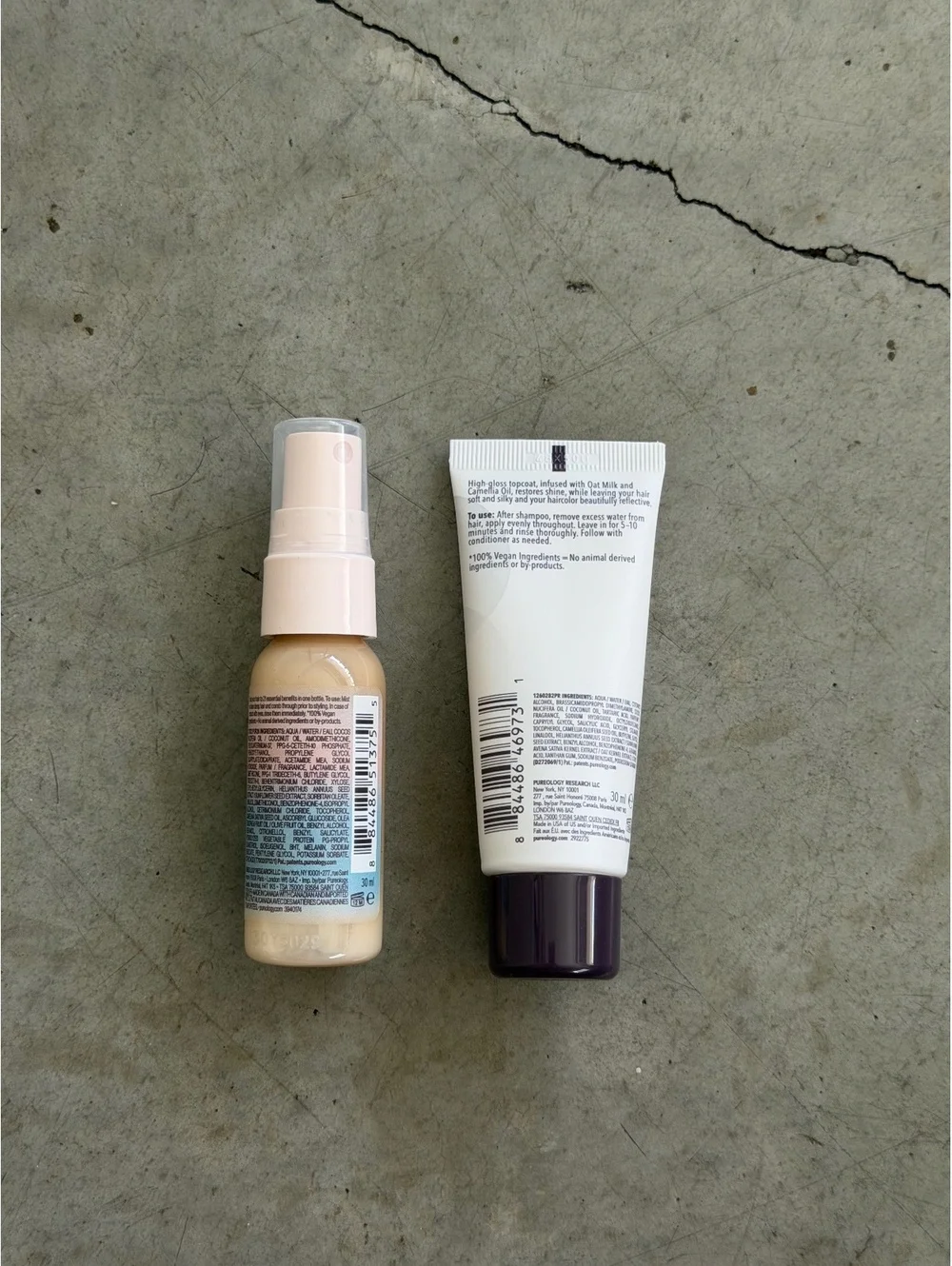 Pureology / Color Fanatic Hair Care Travel Set / 2pc 1 oz